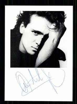 Nino de Angelo Autograph Card Original Signed # BC 229519