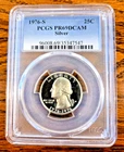 1976-S Silver Proof Bicentennial Washington Quarter PCGS PR69-DCAM