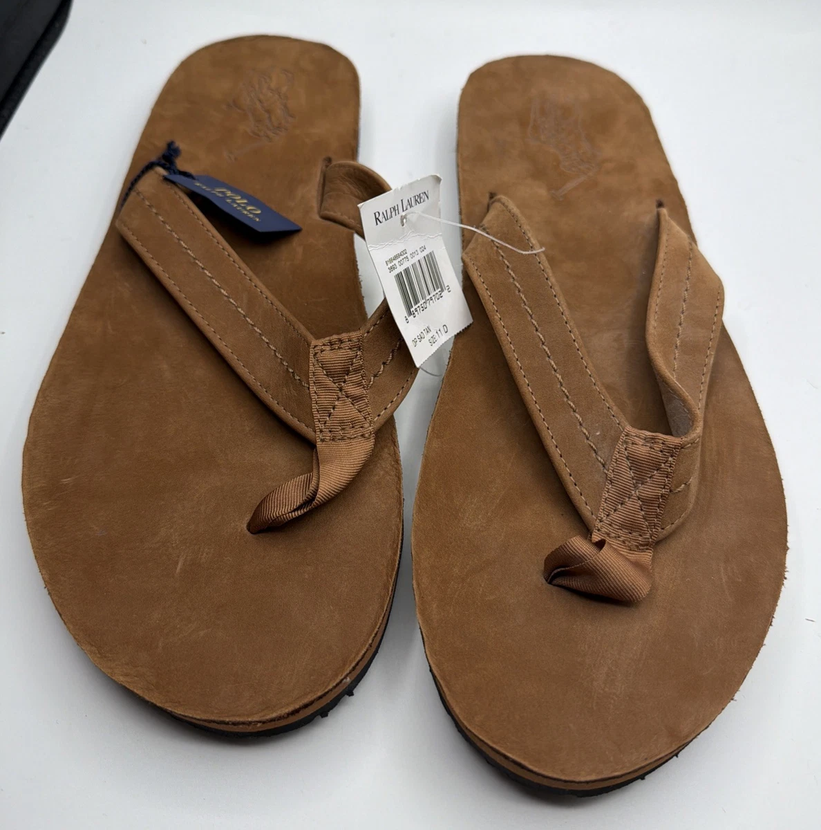 Polo Ralph Lauren Men's Flip Flop Brown Sandals for sale | eBay
