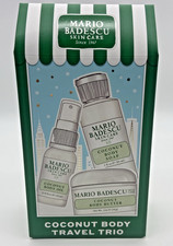 Mario Badescu Coconut Body Travel Trio   Soap, Butter  Oil