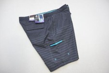ZeroXposur Swim Trunks Water Cargo Shorts Black Swim Wear Lined Mens Sz XXL 2XL