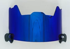 Chrome Football Helmet Visor, Eye Shield ,Brand New With Clips
