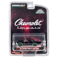 Greenlight - 1967 Chevrolet Impala Sport Sedan - Hobby Exclusive - Green Machine