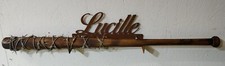 Lucille Negan's Bat Replica The Walking Dead + Wandhalter, Negan LARP Deko