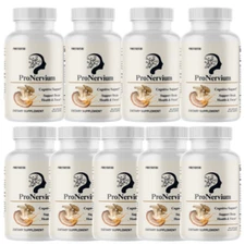 ProNervium Brain Health Supplement For Mental Clarity, 9 Bottles