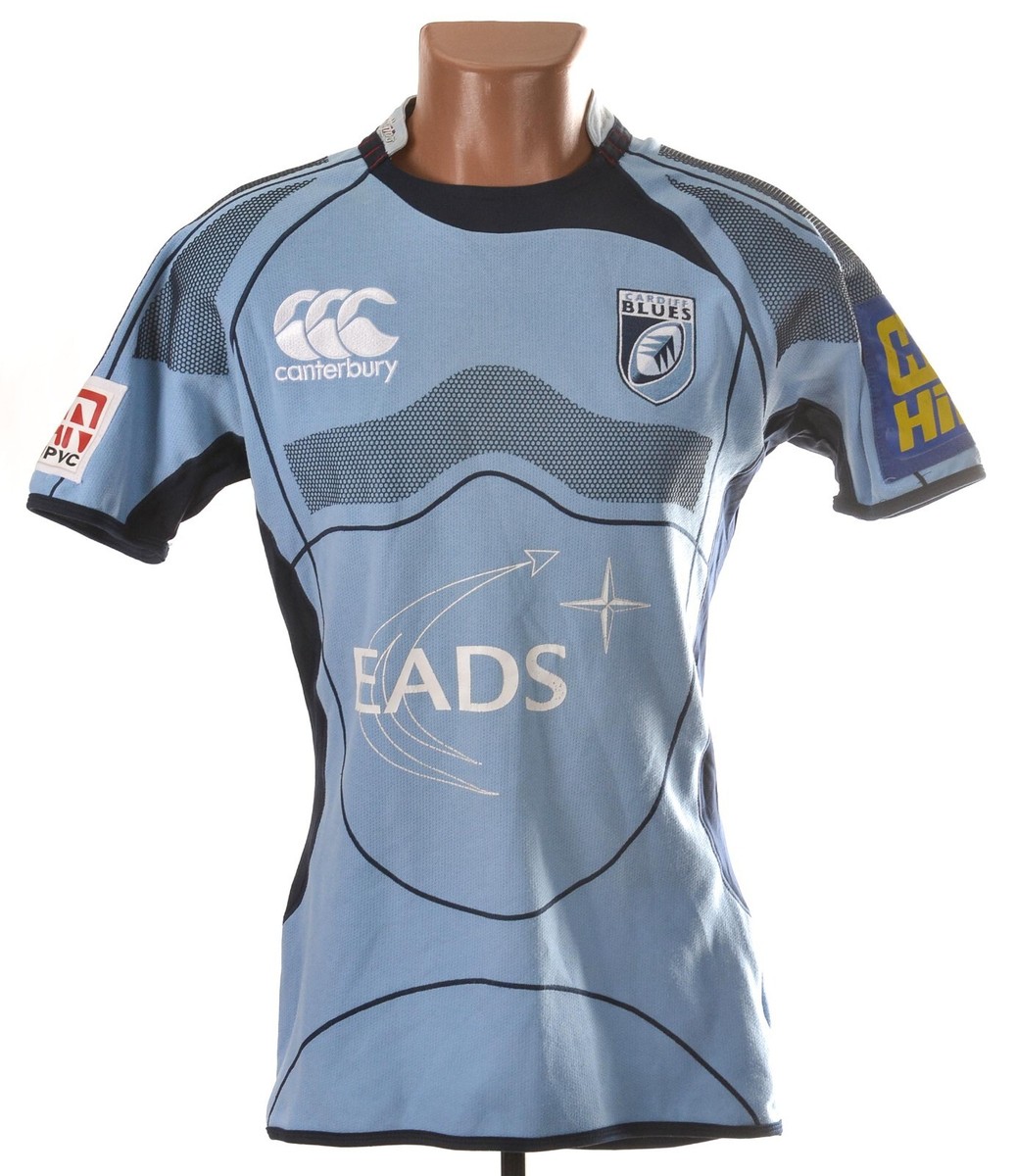 デッドストック canterbury CARDIFF BLUES Jersey1 CARDIFF