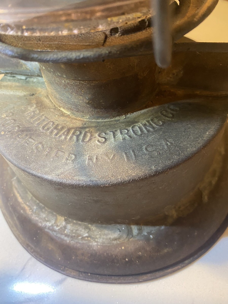 Antique Vintage Richard Strong PRISCO No 2 Lantern Rochester NY | eBay