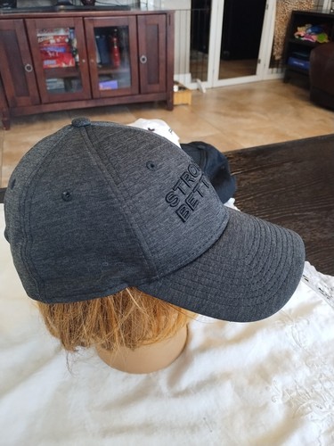 Stronger Better Dave Hollis Snapback Hat Cap Dark Gray Mens Adjustable - Picture 3 of 9