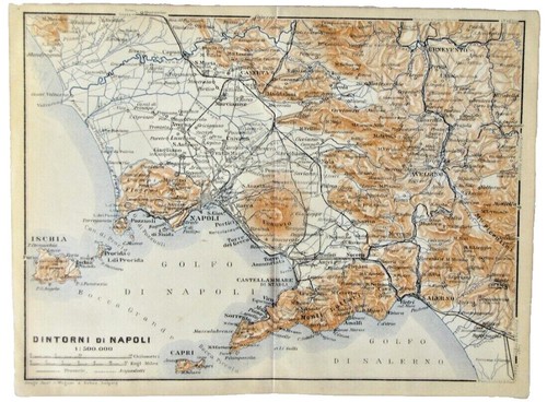 Italy 1897 Map Century Atlas #93 | eBay