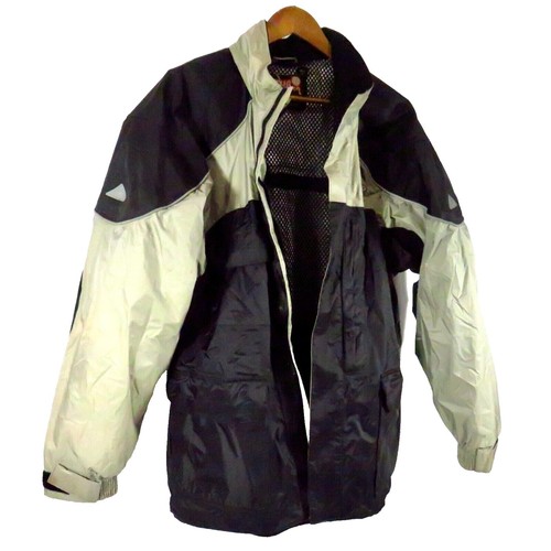 Vintage 90's Belstaff Tourmaster Trophy Motorcycle Black Zip Logo