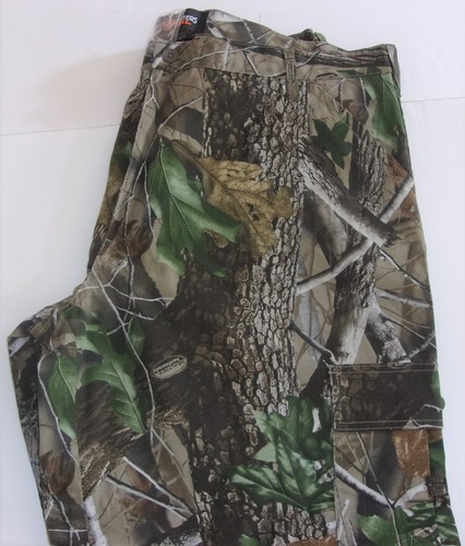 Men's Outfitters Ridge Camo Pants L/XL 40 42 - 32 Inseam 6 Pockets RealTree NEW - Picture 4 of 5
