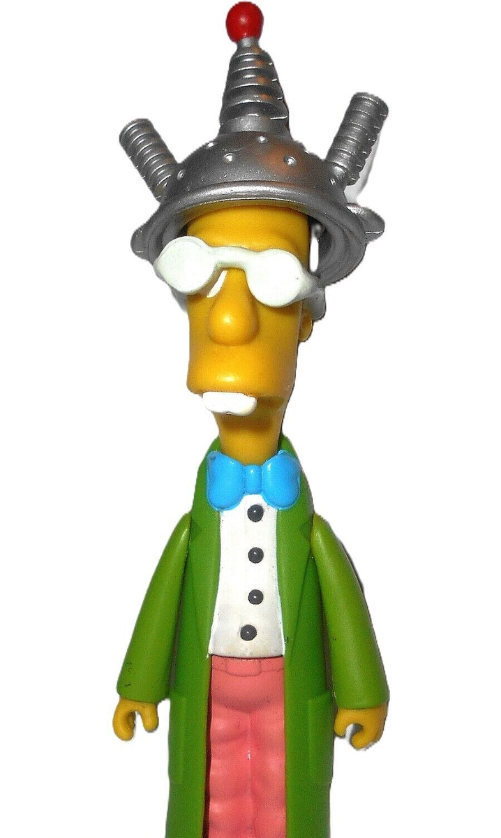 The SIMPSONS world of springfield 2001 PROFESSOR FRINK Complete