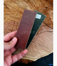 Canvas Micarta Pair -11x4 cm-Knife Handle Making Sheets-two colors Sheet
