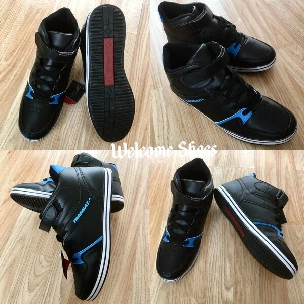 REEBOK Stivaletti HiTop uomo pompa piatta palestra basket casual scarpe da passeggio leggere taglia