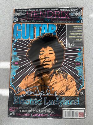 Guitar World Magazine w/CD Jimi Hendrix Electric Ladyland 40th Anniversary NEW
