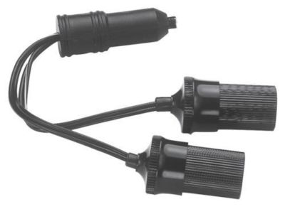 twin cigarette socket adaptor 12V TWIN CARAVAN MOTORHOME CIGARETTE LIGHTER SOCKET EXTENSION ADAPTER  ADAPTOR