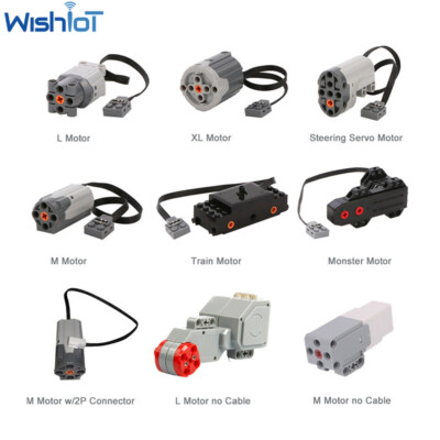 For Technics Parts Power Functions EV3 Train Motor Monster Motor M L XL  Motor