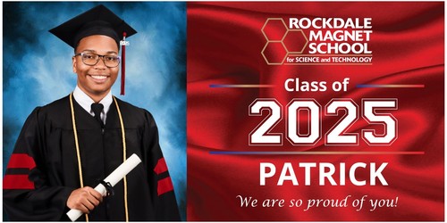 Huge Custom Graduation Banner 6ft x 3ft - Picture 15 of 27