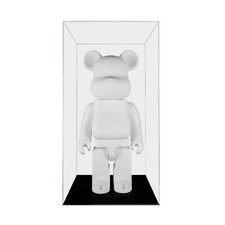Assembly-Free Display Case for Bearbrick 1000  Black Base 