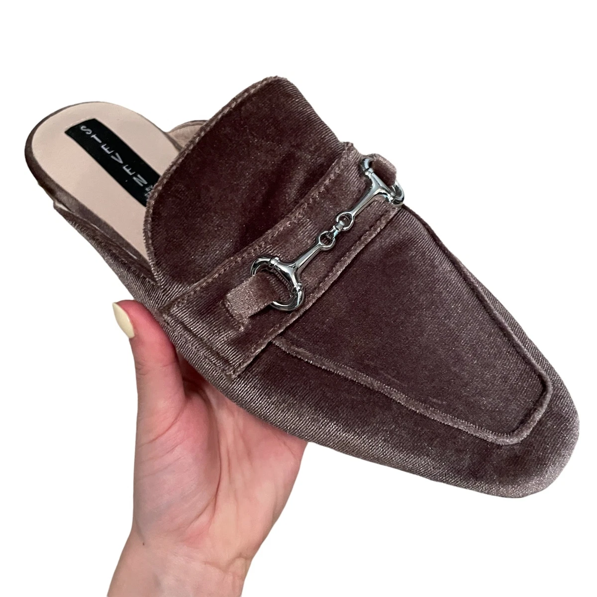 Steve madden suede mules 2025