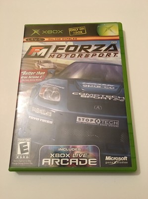 Forza Motorsport (Microsoft Xbox, 2005) With Manual
