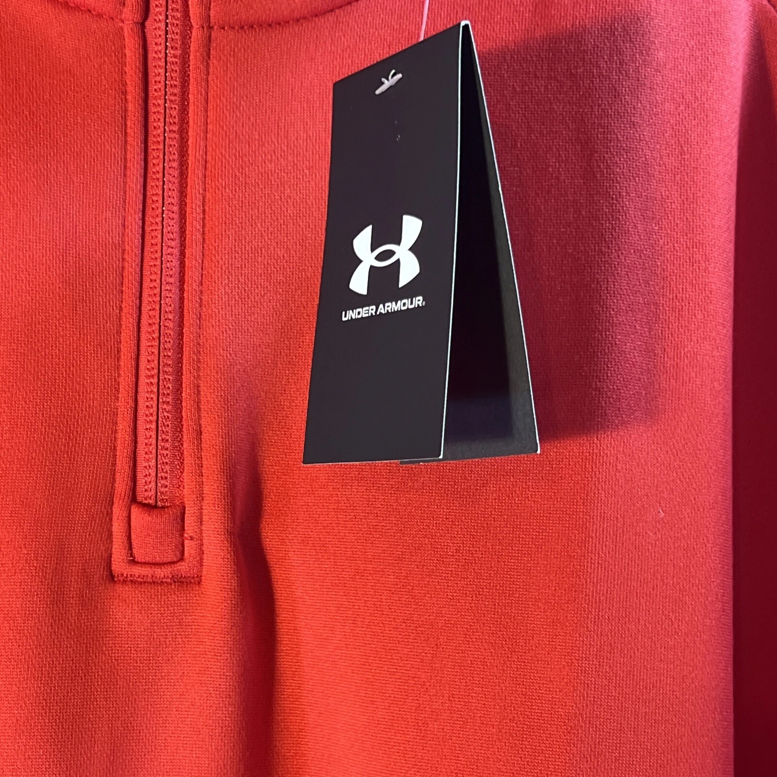 COACH Felpa con cappuccio Under Armour uomo UA Command maniche corte rossa bianca uomo taglia L 1360690 600