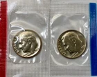 1976 P & D Roosevelt Dimes in Original US Mint Set Cellophane