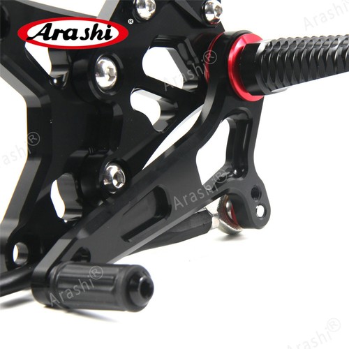 Reposapiés ajustable estriberas para Kawasaki ZX6R ZX636 2021-2024 ZX-6R - Imagen 8 de 9
