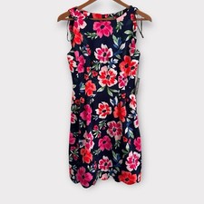 Vince Camuto Floral Sleeveless Scuba Fit & Flare Dress, Size 8 NWT