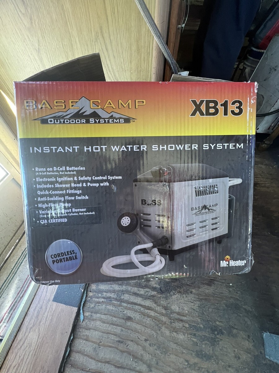 Hot Shower Basecamp Boss Water Heater Mr Heater Boss Xw18 Base