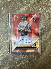 2024 Topps Now Road To Opening Day Henry Davis RC HD-A Red Auto #1/10