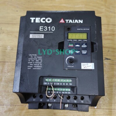 E310-203-H Inverter 2.2KW 220V In Good Condition Pre-owned