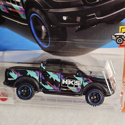 Hot Wheels Ford Ranger Raptor HW Hot Trucks 2/10 - HTC29 - Design HKS - Voiture Miniature Mattel 2024