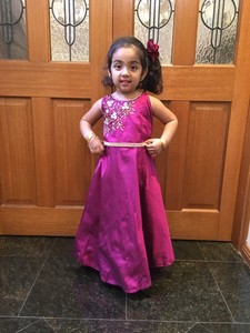 indo western dress for 2 year girl