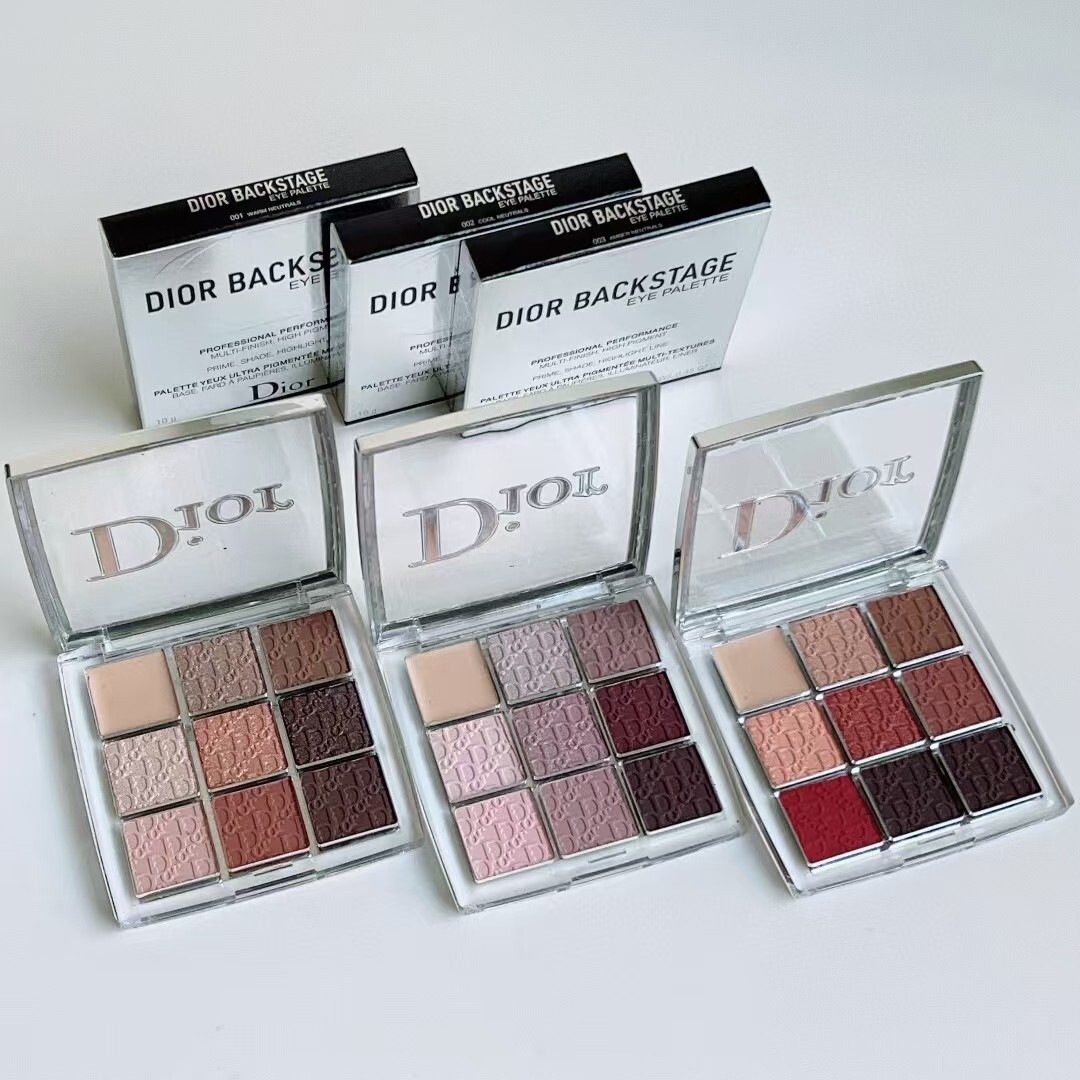 Dior Backstage Eye Palette 9 color eyeshadow palette 001