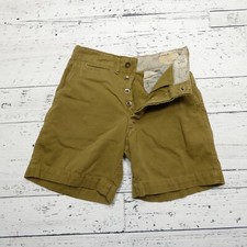 VINTAGE Boy Scouts of America Shorts Size 23 Twill Canvas Button Fly 70s