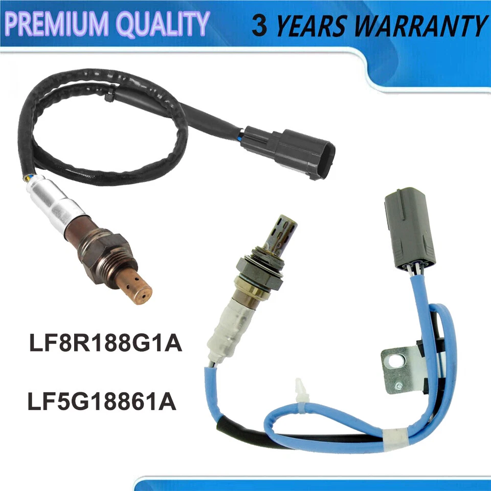 2pcs Oxygen Sensors Upstream+Downstream LF8R188G1A For 2008-2010 Mazda 5 2.3L L4 Foto 2 de 4