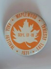 1970 MAPLEWOOD Fall Festival Pinback Button - Minnesota — photo 2