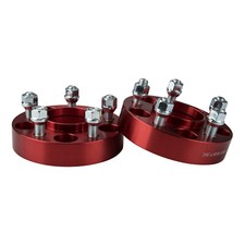 2x 1.25" 5x4.5 Hubcentric Wheel Spacers 1/2"x20 For Jeep Cherokee Wrangler TJ XJ