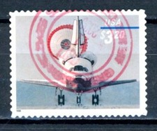 SCOTT 3261 - USED SPACE SHUTTLE PRIORITY MAIL STAMP - IN VERY FINE CONDITION