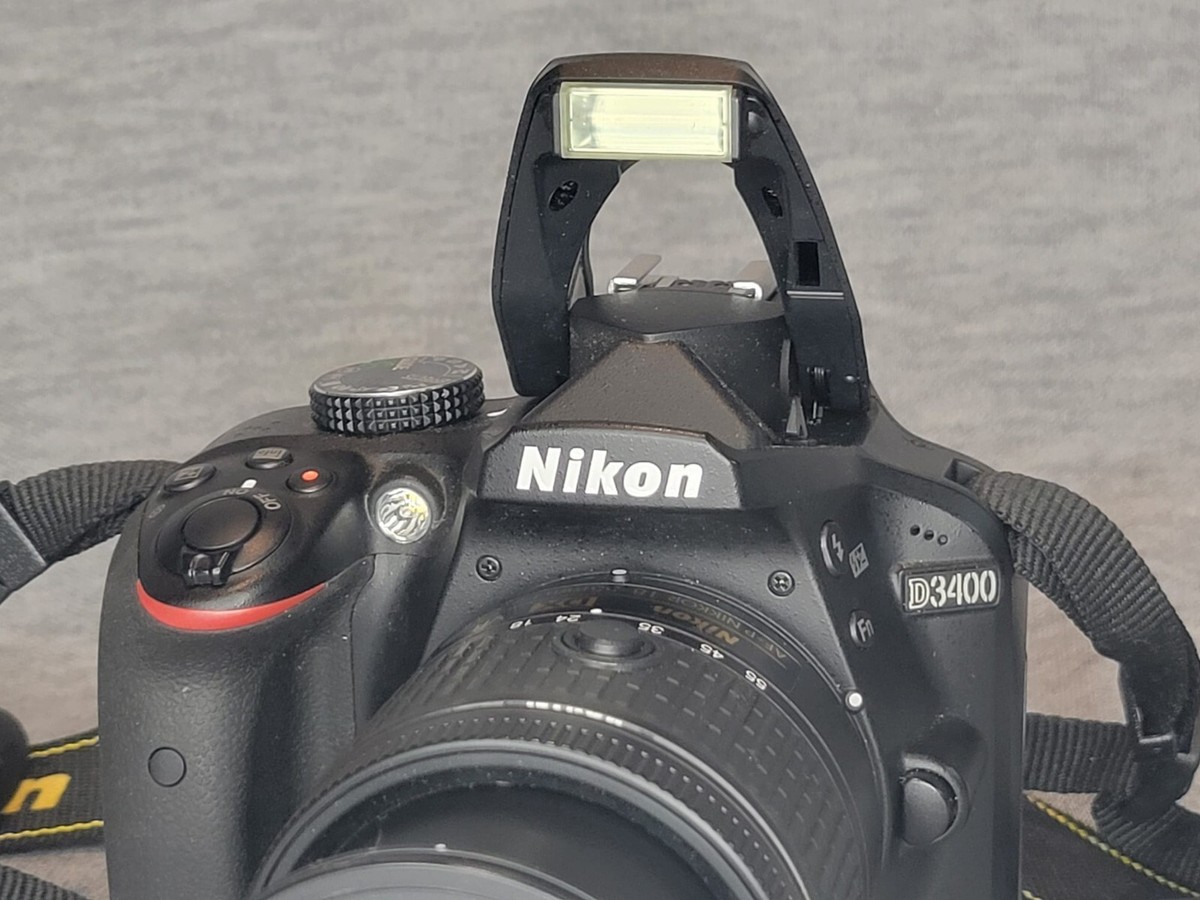 Nikon D3400 Camera With AF-P DX Nikkor 18-55 mm and AF-P Nikon D3400 Camera With AF-P DX Nikkor 18-55 mm and AF-P