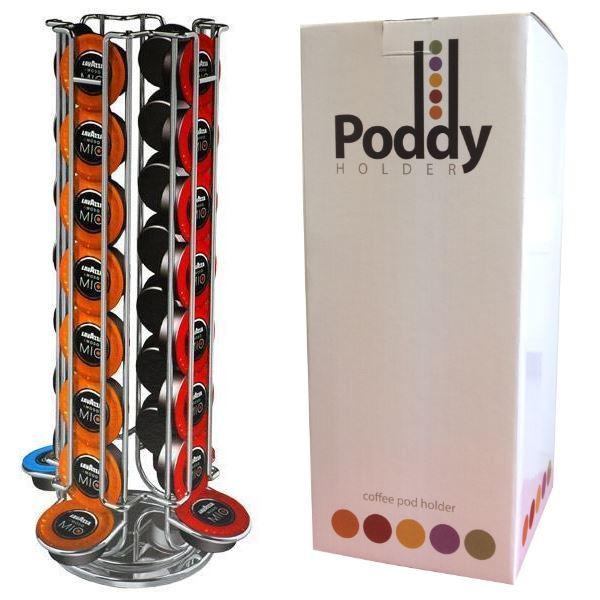 PoddyHolder Lavazza Coffee Rotating Capsule Pod Holder Holds 28