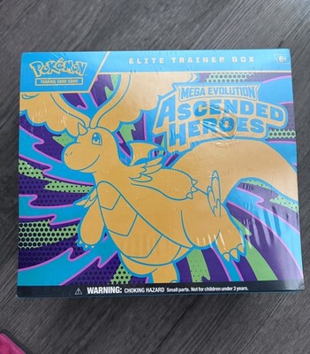 Pokemon TCG Mega Evolution Ascended Heroes Elite Trainer Box ETB Damaged Sealed