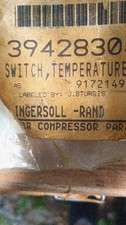 Ingersoll Rand 39428305 Interruptor de temperatura Compresor de aire Parte MPN 39428305