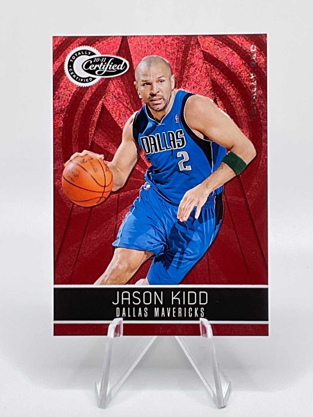 Jason Kidd 2010-11 Totally Certified Totally Red #85 Mavericks /499 Sharp!