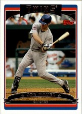 Joe Mauer cards (2003-2022) Twins - You Choose