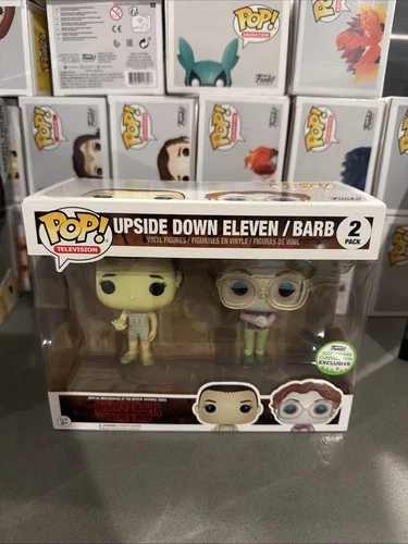 Funko Pop! Stranger Things Upside Down Eleven/Barb 2 Pack 2017 Spring Convention