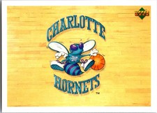 1991-92 Upper Deck International Italian Team Logo: Charlotte Hornets