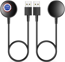 5FT for Samsung Watch Charger Compatible with Galaxy Charging Cable Black