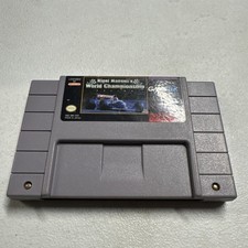 Nigel Mansell's World Championship Racing (Super Nintendo Entertainment System,